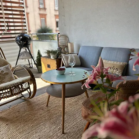 Boheme Centre Ville- Terrasse- Parking Free